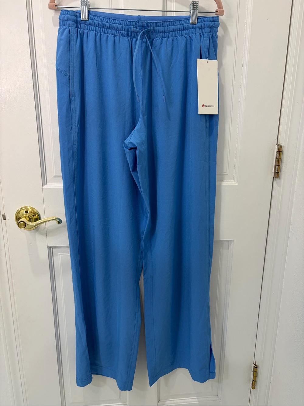 lululemon athletica Men's Sky Blue Drawstring Jogger Pants